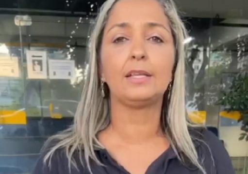 Elaine Leão, presidente do Siprosep, registra ocorrência de ameaça na Deam Elaine Leão, presidente do Siprosep, registra ocorrência de ameaça na Deam