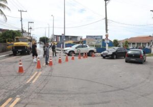 Interdição de ruas por alagamentos em SJB altera itinerários do transporte municipal em Grussaí