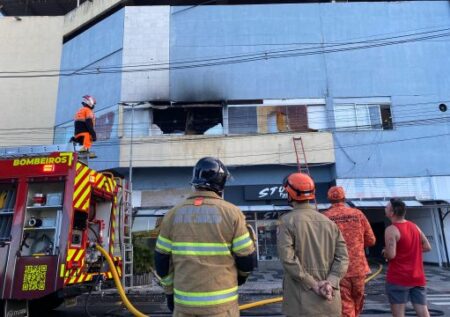 Acic se solidariza com empresários do Campos Shopping após incêndio