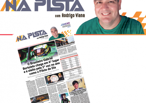 O brasileiro Gabriel Bortoleto chega em 6º lugar e é eleito pela 2ª vez no ano como o piloto do dia O brasileiro Gabriel Bortoleto chega em 6º lugar e é eleito pela 2ª vez no ano como o piloto do dia