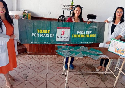 Saúde reforça combate à tuberculose com ação educativa na Policlínica da Terceira Idade em Campos Saúde reforça combate à tuberculose com ação educativa na Policlínica da Terceira Idade em Campos