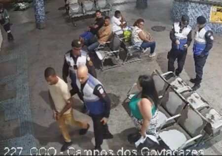 Câmeras ajudam na prisão de suspeito procurado por tráfico de drogas em Campos