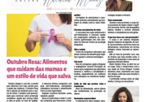 Outubro Rosa: Alimentos que cuidam das mamas e um estilo de vida que salva