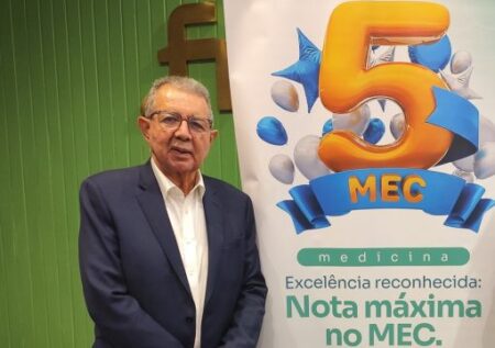 Vice-diretor da FMC, Luiz Clóvis Parente, destaca nota máxima do MEC para a instituição