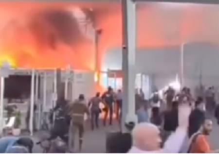 Incêndio atinge Pavilhão dos Países na COP30, em Belém