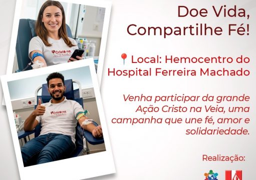 Associação Evangélica de Campos promove campanha de doação de sangue para o Hemocentro Associação Evangélica de Campos promove campanha de doação de sangue para o Hemocentro