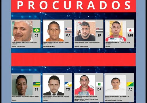 Ministério da Justiça lança site com lista dos foragidos mais procurados do país Ministério da Justiça lança site com lista dos foragidos mais procurados do país