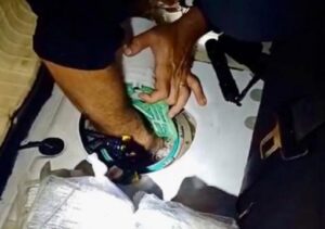 Drogas são encontradas dentro de tanque de combustível de carro, na BR-101