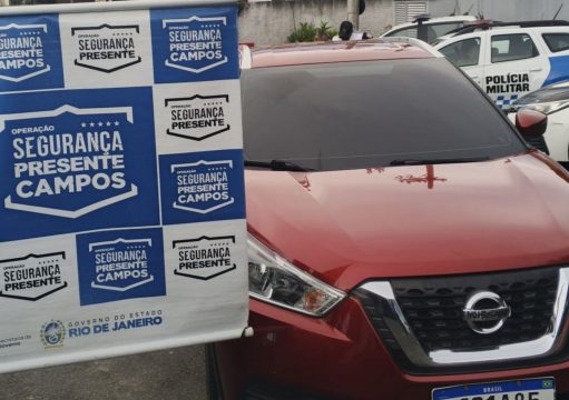 Carro roubado no Rio é recuperado em Campos; condutor é detido por suspeita de receptação Carro roubado no Rio é recuperado em Campos; condutor é detido por suspeita de receptação