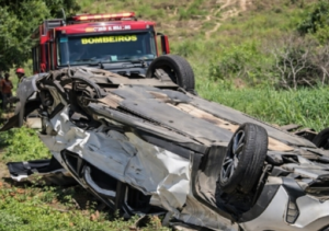 Grave acidente na RJ-158, entre Campos e São Fidélis, deixa um morto e três feridos