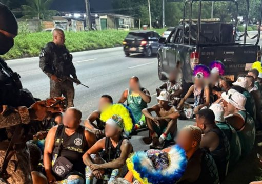 PM divulga balanço com mais de 350 prisões no carnaval PM divulga balanço com mais de 350 prisões no carnaval