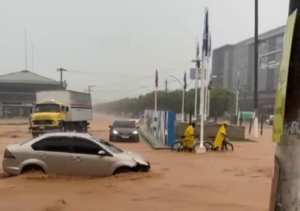 Temporal atinge município de Itaperuna nesta segunda (02)
