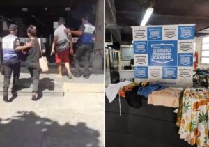 Casal é preso em flagrante por furtos a lojas no Centro de Campos Casal é preso em flagrante por furtos a lojas no Centro de Campos