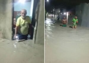 Chuvas fortes atingem Campos, causam prejuízos em Travessão e mobilizam moradores em campanha solidária