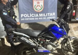 Acidente com moto na Avenida Alberto Torres, em Campos, tem ligação com perseguição policial