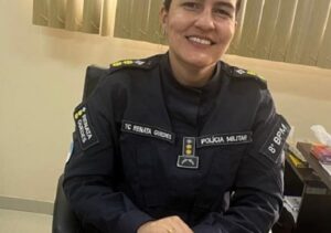 Renata Guedes: a 1ª mulher no comando do 8º Batalhão da PM