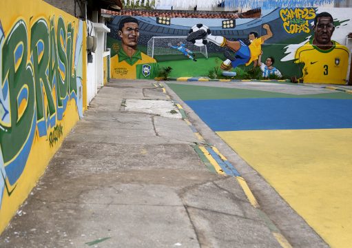 Festival de Ruas Enfeitadas colore bairro de Campos em clima de Copa do Mundo Festival de Ruas Enfeitadas colore bairro de Campos em clima de Copa do Mundo