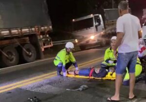 Motociclista morre após ser atingido por motorista alcoolizado na BR-101