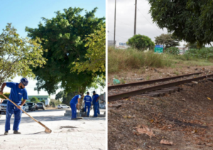 Prefeitura diz que não retirou trilhos de trem para construir calçadões em Campos
