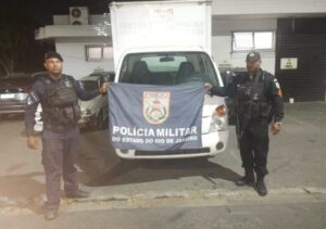Caminhão roubado na BR-256, em Boa Vista, é recuperado em Guarus