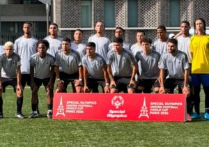 Com atletas do Paraesporte de Campos, Brasil estreia com empate contra campeã mundial na Copa do Mundo de Futebol Unificado