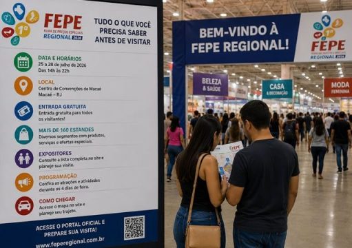 FEPE Regional chega à reta final e promete quatro dias de oportunidades em Macaé FEPE Regional chega à reta final e promete quatro dias de oportunidades em Macaé