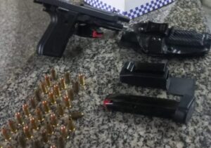 Discussão em depósito de bebidas acaba em tiros e prisão de suspeito em SFI Discussão em depósito de bebidas acaba em tiros e prisão de suspeito em SFI
