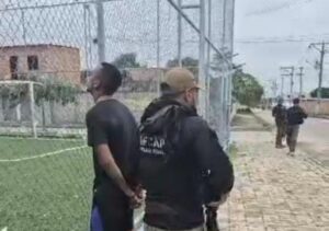Líder do tráfico em Ponta da Lama é capturado pela Polícia Penal, após mais de 8 meses foragido