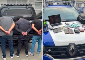Peruanos são presos no Espírito Santo após furto de bagagens em hotel de Campos Peruanos são presos no Espírito Santo após furto de bagagens em hotel de Campos