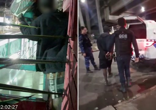 Suspeito de furtar farmácia é preso após ser reconhecido pela Guarda em Campos Suspeito de furtar farmácia é preso após ser reconhecido pela Guarda em Campos