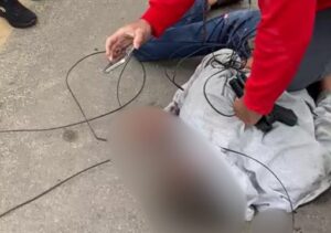 Suspeito de tentativa de roubo é contido por populares em Travessão