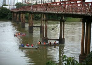 Governo do Estado e empresa contratada realizam vistoria técnica para início das obras na Ponte Barcelos Martins
