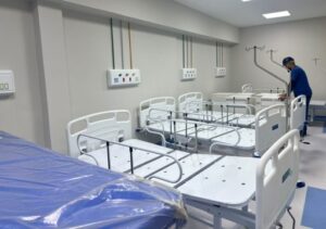 Novo Centro Cirúrgico do HFM chega a 95% de conclusão