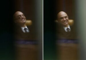 País em clima de tensão, Moraes em clima de sorriso
