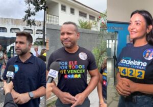 Candidatos de Campos votam neste domingo Candidatos de Campos votam neste domingo