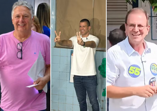 Eleições: Garotinho vota e fala em nova eleição; Ruas aposta em virada e Paes prega mudança Eleições: Garotinho vota e fala em nova eleição; Ruas aposta em virada e Paes prega mudança