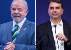 Lula chega a 45% dos votos válidos, contra 40% de Flávio Bolsonaro Lula chega a 45% dos votos válidos, contra 40% de Flávio Bolsonaro