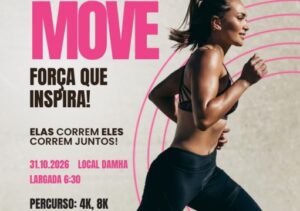 Pink Move celebra saúde e força feminina com “treinão” de 4 percursos no dia 31 de outubro